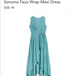 *BRAND NEW* Honey Punch Teal Green Wrap Dress